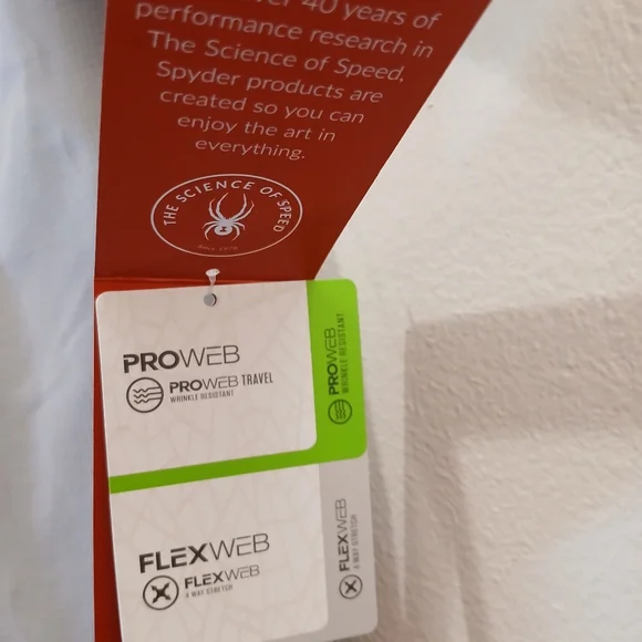 Spyder Men’s Short Sleeve Button-Up Shirt – Size Small - Picture 5 of 13